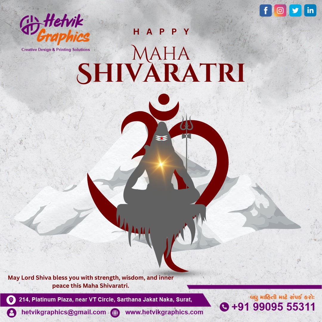 Happy Maha Shivratri โ Har Har Mahadev!